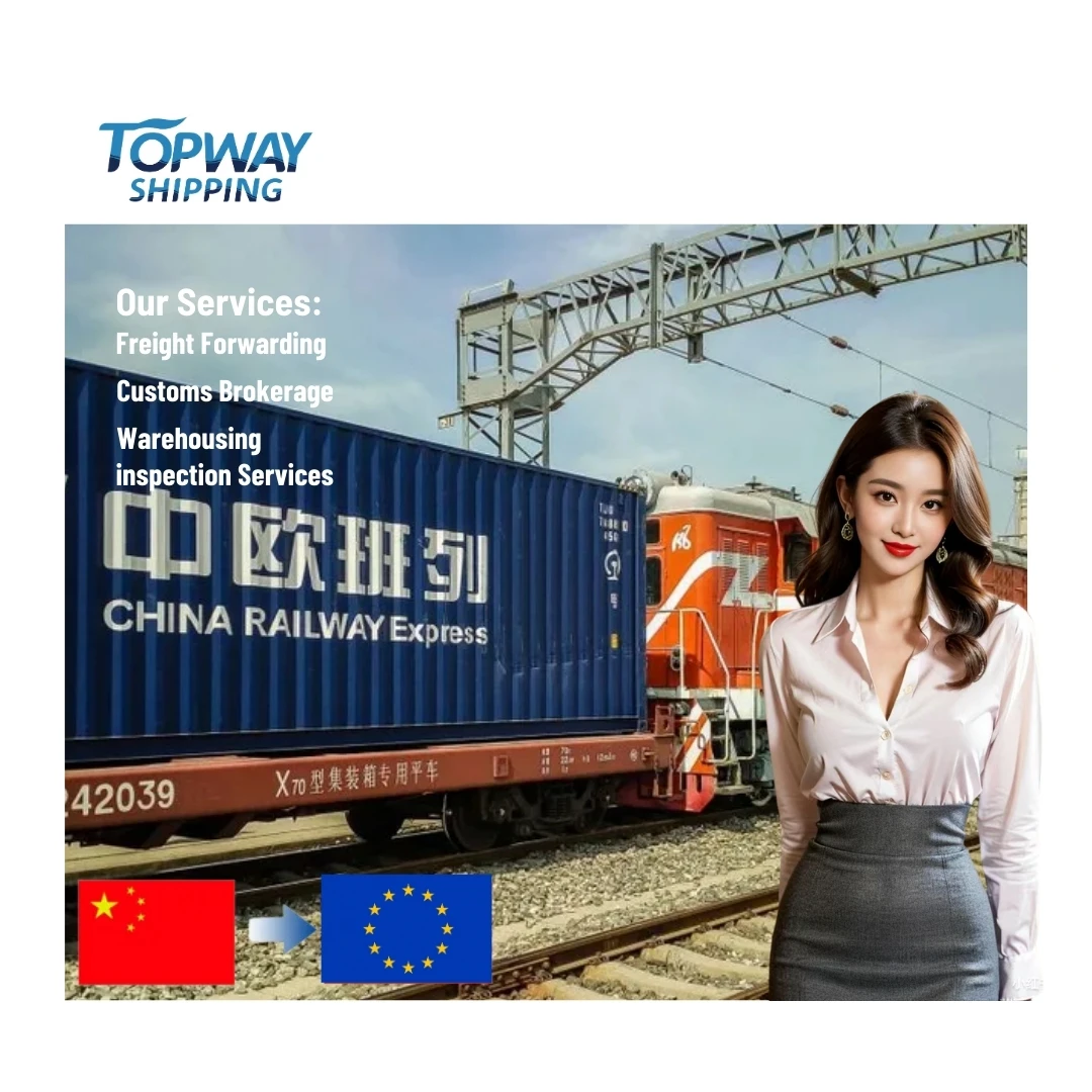 Ddp By Train To Europe Germany Fast Shipping Door To Door Delivery Shipping Agent Railway Logistics Service