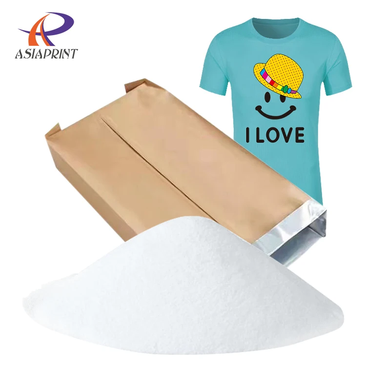 Factory Price 1kg Hot Melt Powder 100% TPU for T-shirt Heat Transfer Printing Film Dtf 30 cm