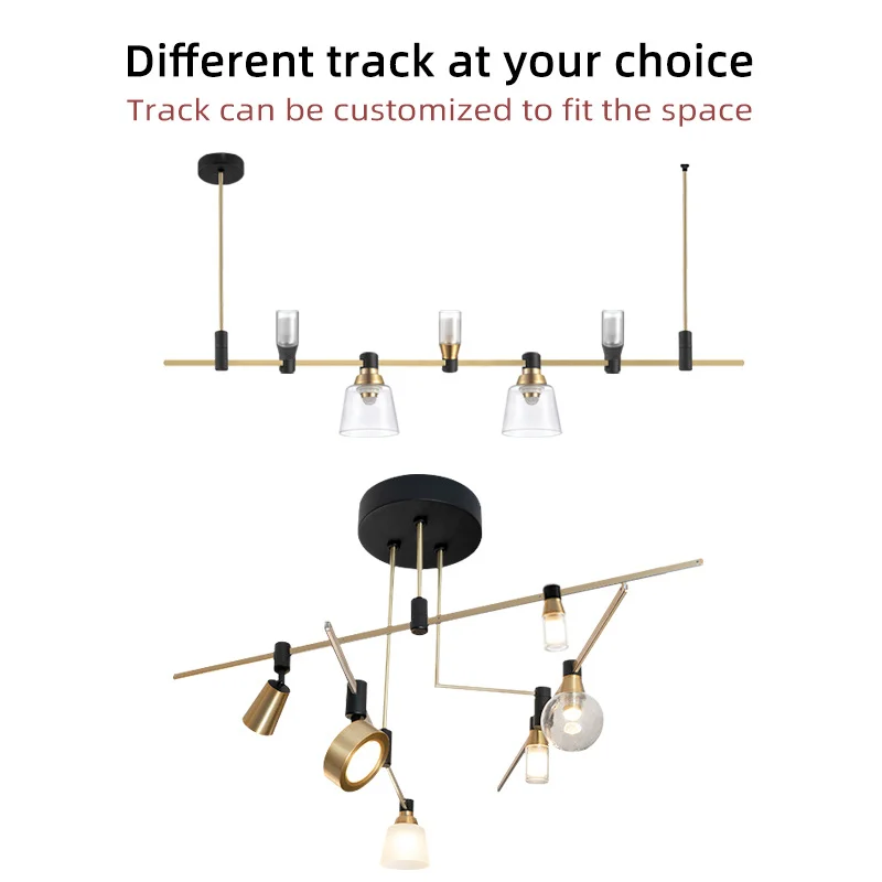 Роскошная американская золотая металлическая Потолочная люстра для ресторана, столовой, современная светодиодная Роскошная Подвесная лампа в стиле арт-деко «сделай сам»