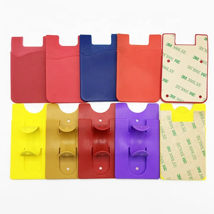 Competitive Factory Price Hot Sale Children Adults Universal Silicone Phone Case Wallet