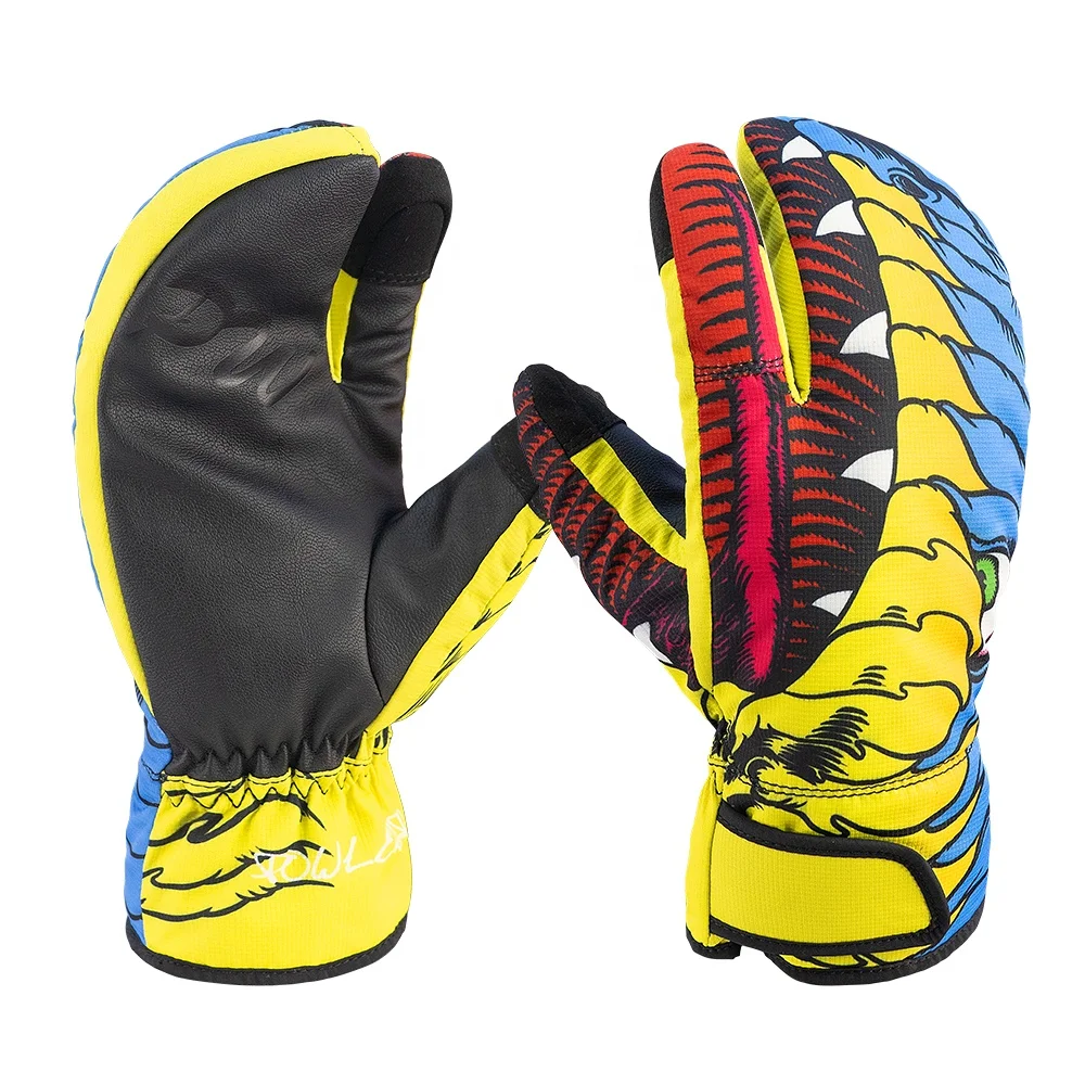 Wholesale New Hot Unisex Winter Touch Screen Custom Ski Gloves Top Selling Affordable Price Snowmobile Gloves