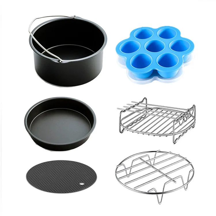 Bpa Free Airfryer Baking Bakeware Non-Stick Coating Air Fryer Accessories Sets