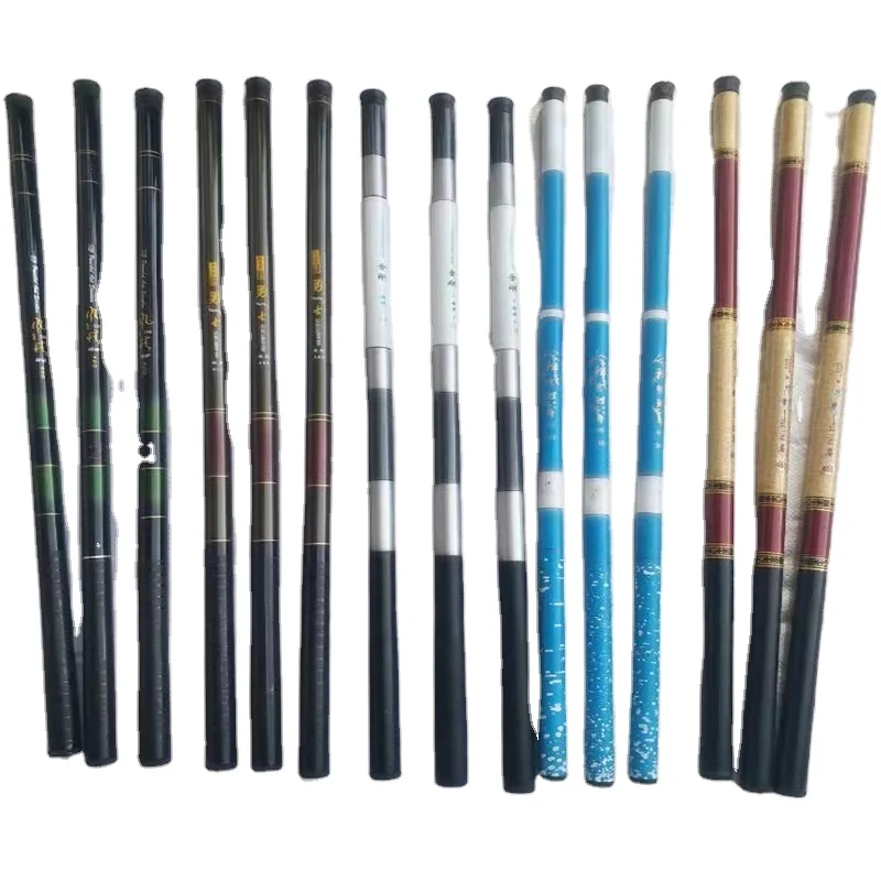 Buy 12 Feet Fishing Rods Full White Color Rod Pole From China Factory