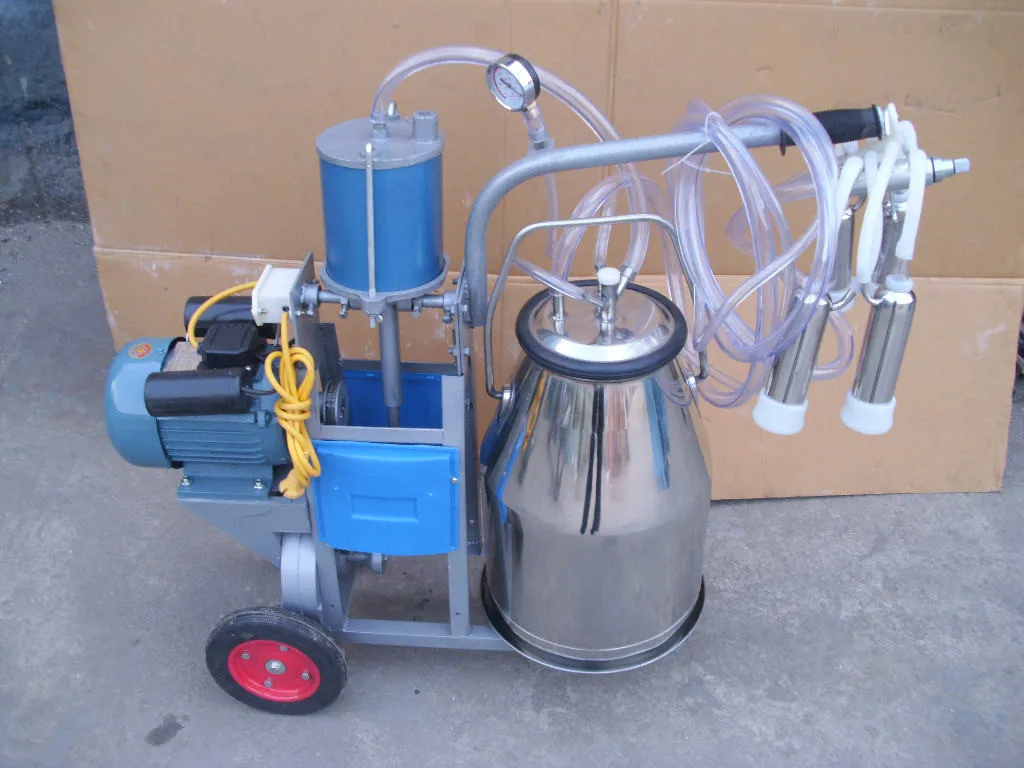 Air Compressor Milking Machine Vacuum Pump Dairy Farm High Productivity Cow sheep Fresh Milking Machines