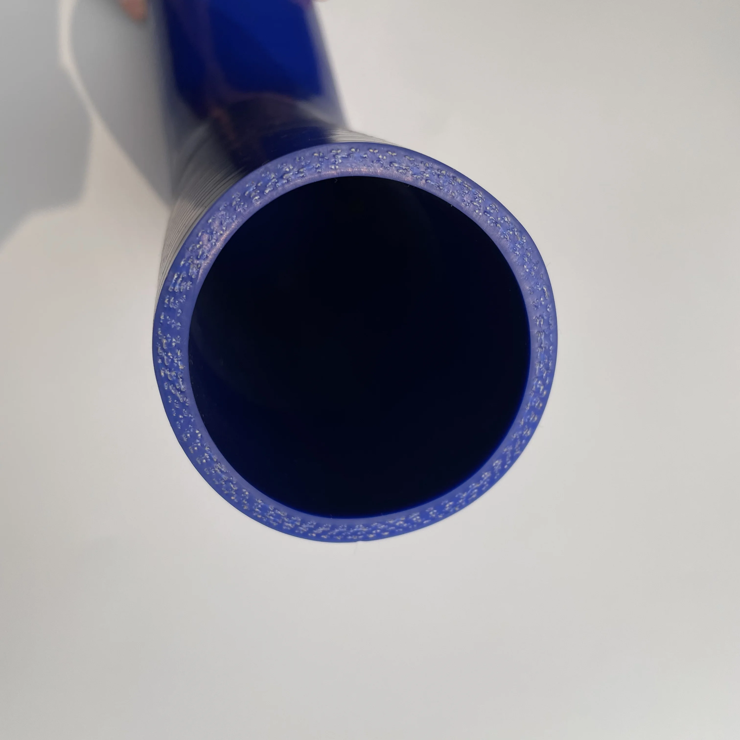 Custom Blue Silicone Rubber Hose High Tensile Braid Heat Resistance Silicone Auto Tube 45/90/135 Degree Elbow Silicone Hose