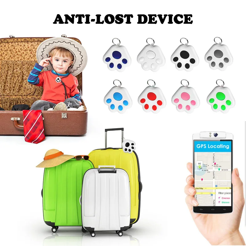 Lorenzo OEM Rastreador Localizador Anti Lost Pet Locator Tracker Gps Location Key Finder Find Location Of Lost Phone Pet Tracker