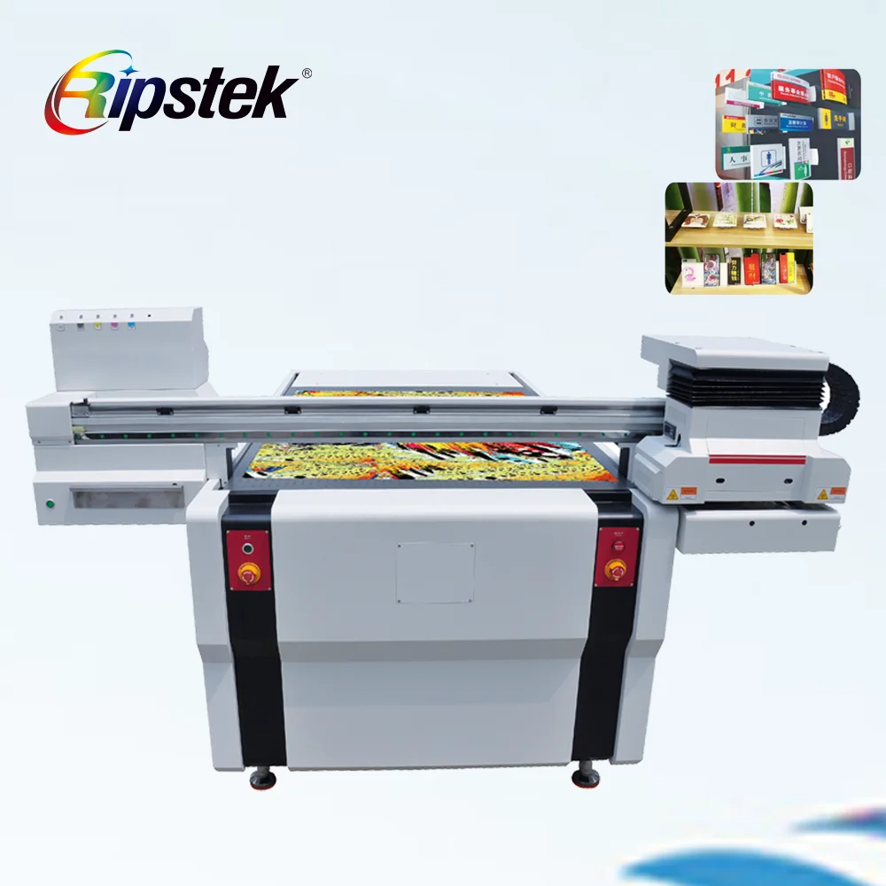 Ripstek Industry head gh2220 UV inkjet printer/ uv 3d glass printer/ 1016mm size
