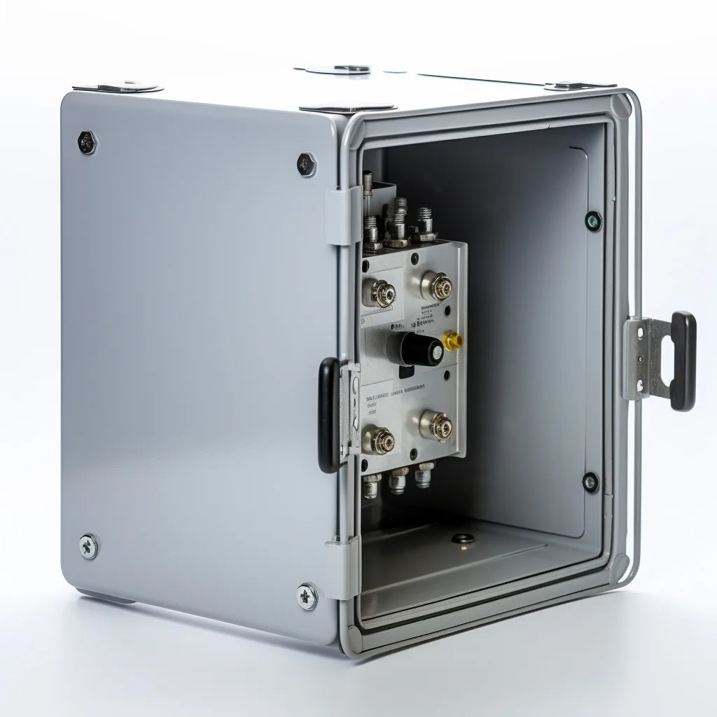 Custom aluminum metal project box enclosure electric cabinet metal enclosure IP65 sheet metal enclosure