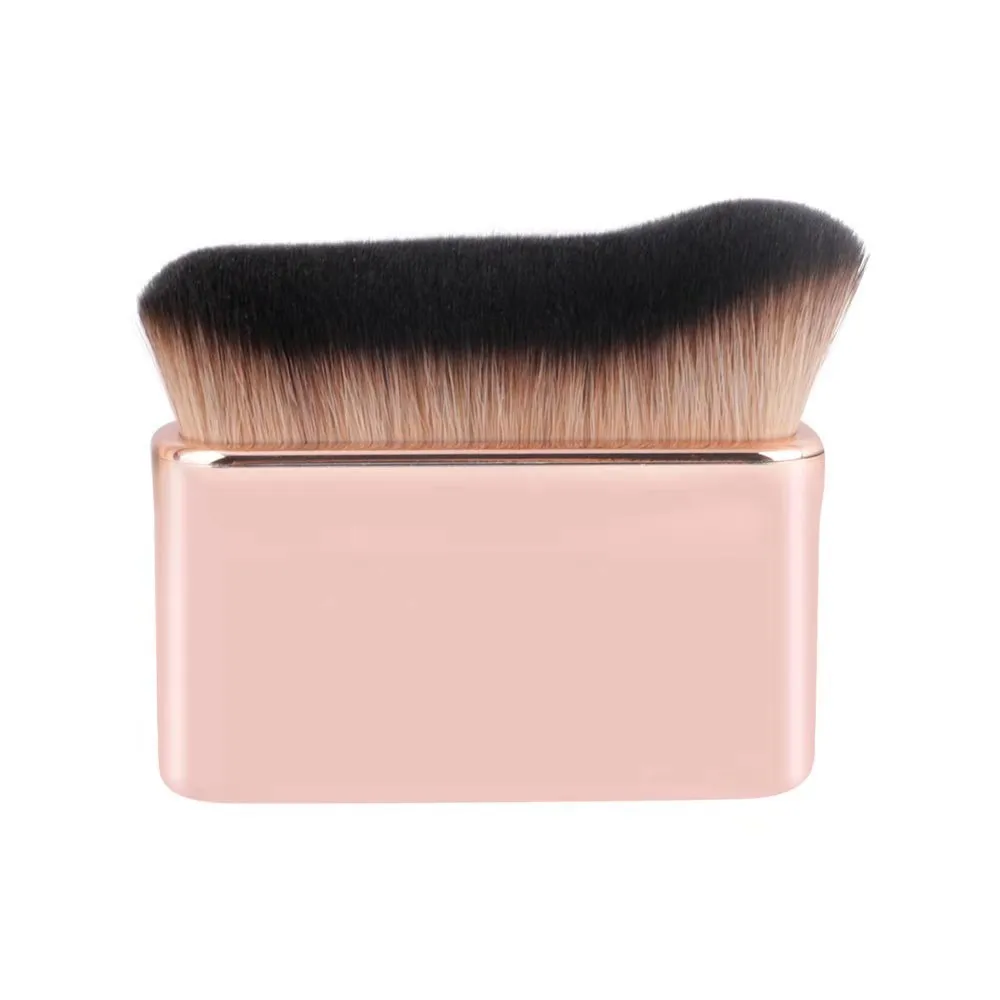 
High Quality Goods Facial Beauty Foundation Blush metal handle Powder Makeup Brush 