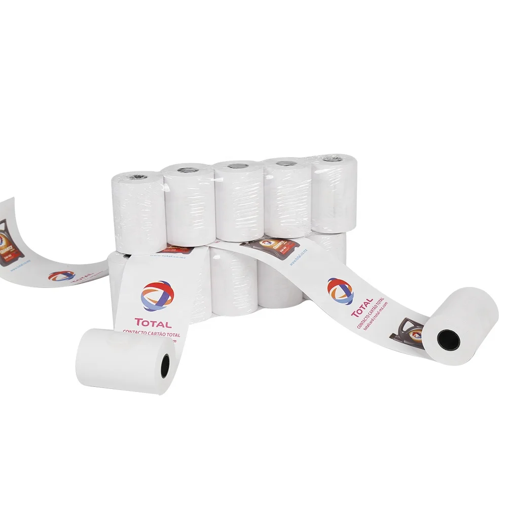 Cash Register Till Receipt Tape Printing Papel Termico Pos Terminal Thermal Paper Roll 57mm x 40mm Thermal Paper Roll