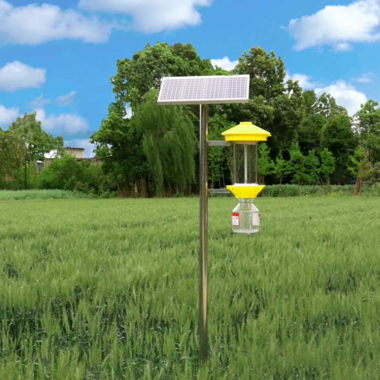 Hot Sale Attracting Lamp Insect Light Agriculture Pest Control Product Equipment Device For Killer Electric Solar Insecticidal