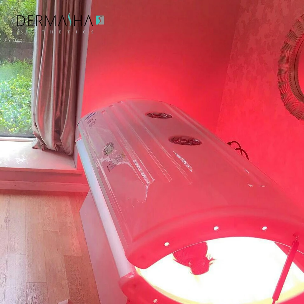 Red light bed NIR LLLT LED Photo biomodulation Therapy Bed Pdt muscle pain high blood pressure, Beauty skin care