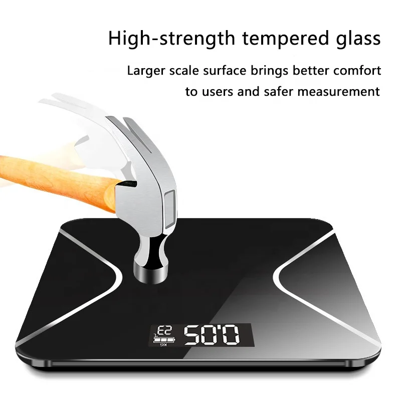 Body management Scientific Smart LCD Display Body Fat Scale weighing indicator new balance custom LOGO