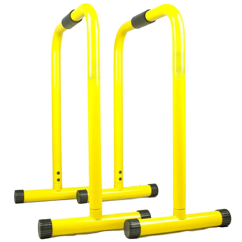 Dip Bar Station Pull Up Portable Double Rod Calisthenics Hand Stand With 4 Height Level Push Up Rack Stretch Stand