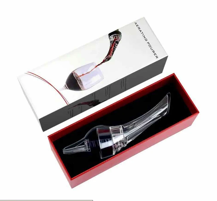 
Hot Sales Red Wine Bottle Pourer Air Aerator Portable Decanter Pourer And Quick Decanter Spout Wine Aerator Pourer 