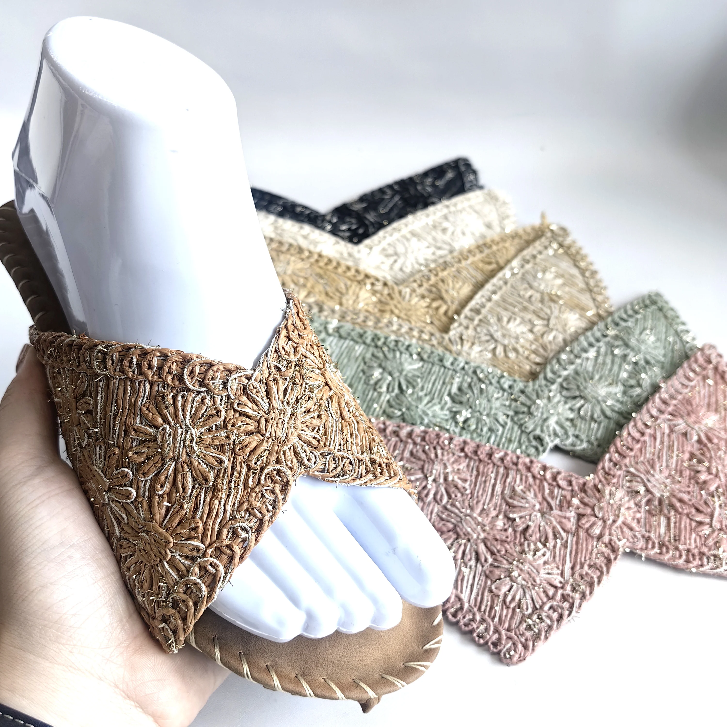 Capellada 2024 PP верхняя вязаная Zapatos Mujeres для женщин сандалии верхняя