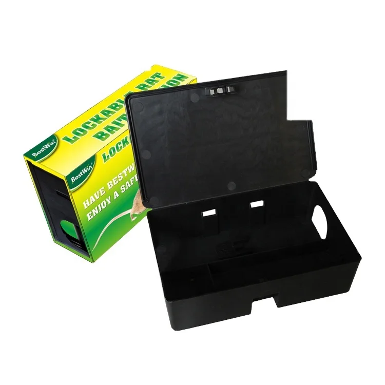 new 3 years quality guarantee non poisonous plastic mouse bait station