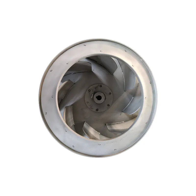 225 to 1000mm stainless steel welded backward curved blades high quality centrifugal fan blower impeller