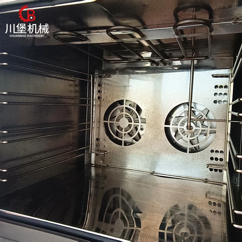 Four Electronic Panel Hot Air Circulation Stove Top 4 Trays Electric Convection Bread Oven 220v Mini Multi-Function
