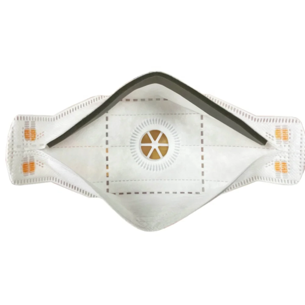 EN149 FFP2 NR  Flat-Fold Disposable Protective Respirator PM 2.5 FFP2-Mask For Safety Protection