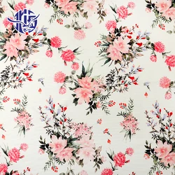 Eco-friendly gots plain digital printed cotton linen fabric china