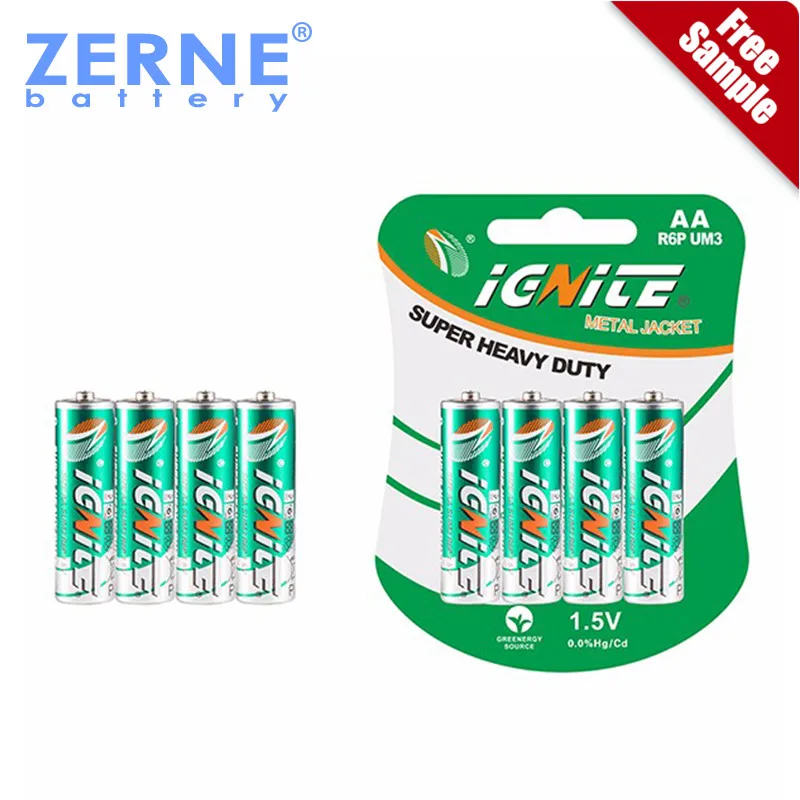 Dry Battery Cell Manufacture 1.5V D Size Dry Cell Battery For Torch Light