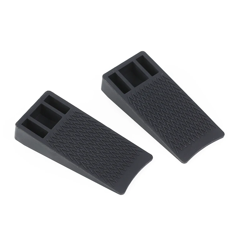 Door Stop Silicone Flexible Door Stopper Wedge Smart Stackable Slip-Resistant Design Door Holder