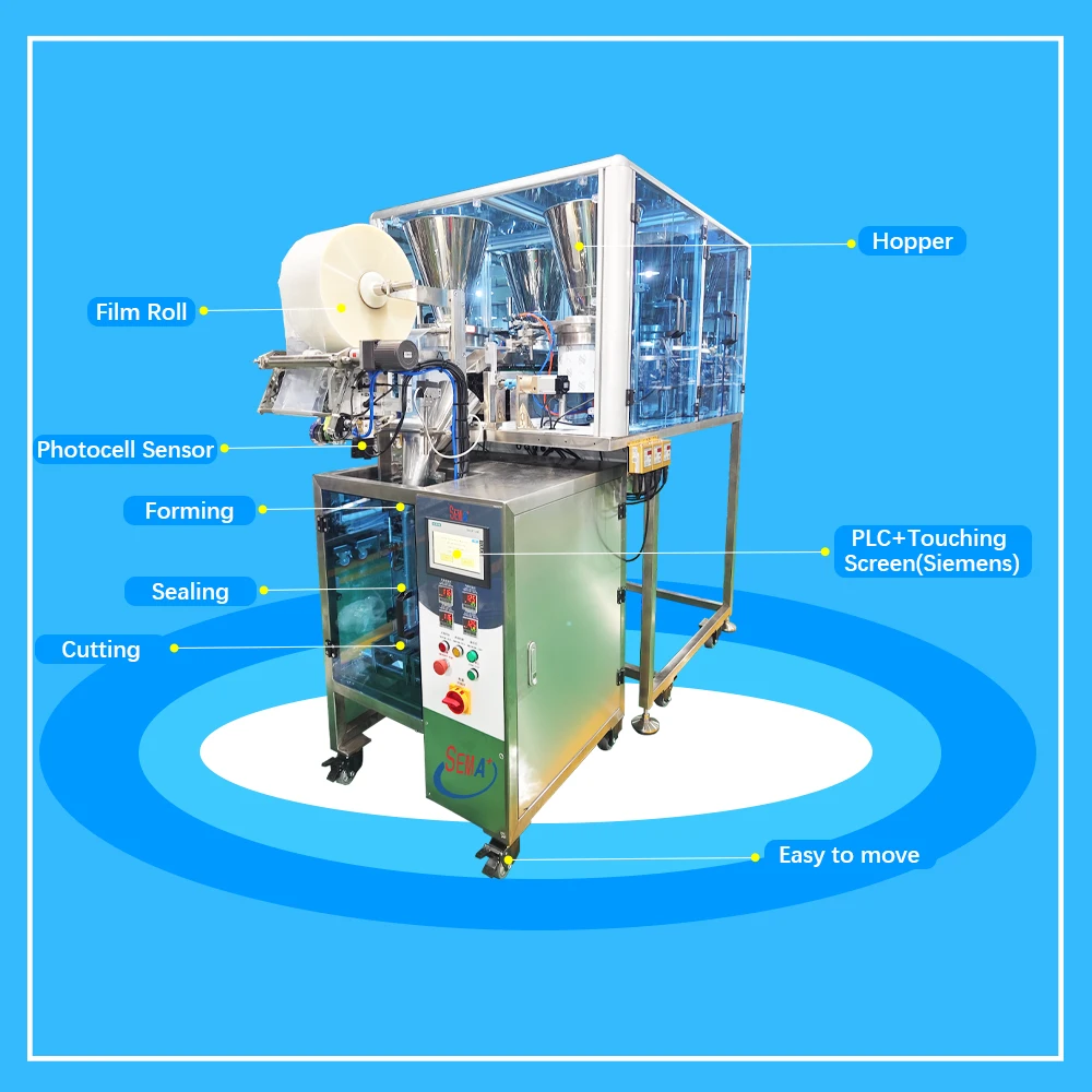 Automatic plastic bag sachet bolt nut hardware screw counting packing machine