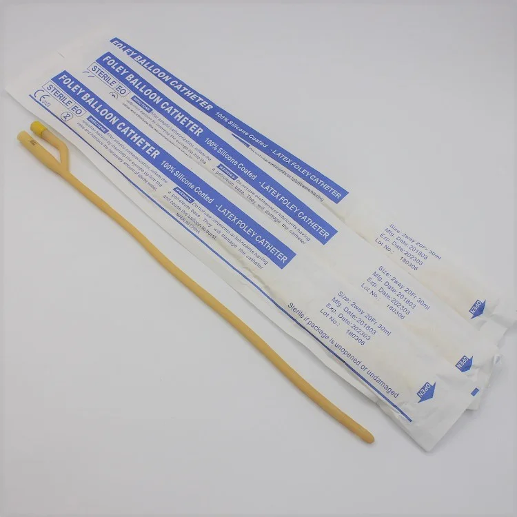 100% латекс с силиконовым покрытием воздушный катетер