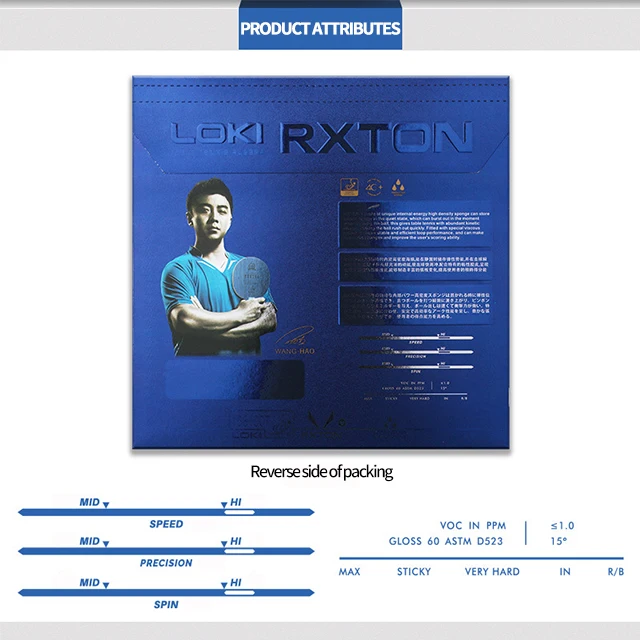  Локи RL rxton заказной профессиональный настольный теннис резиновый чехол для пинг-понга коврик лист прыщей из