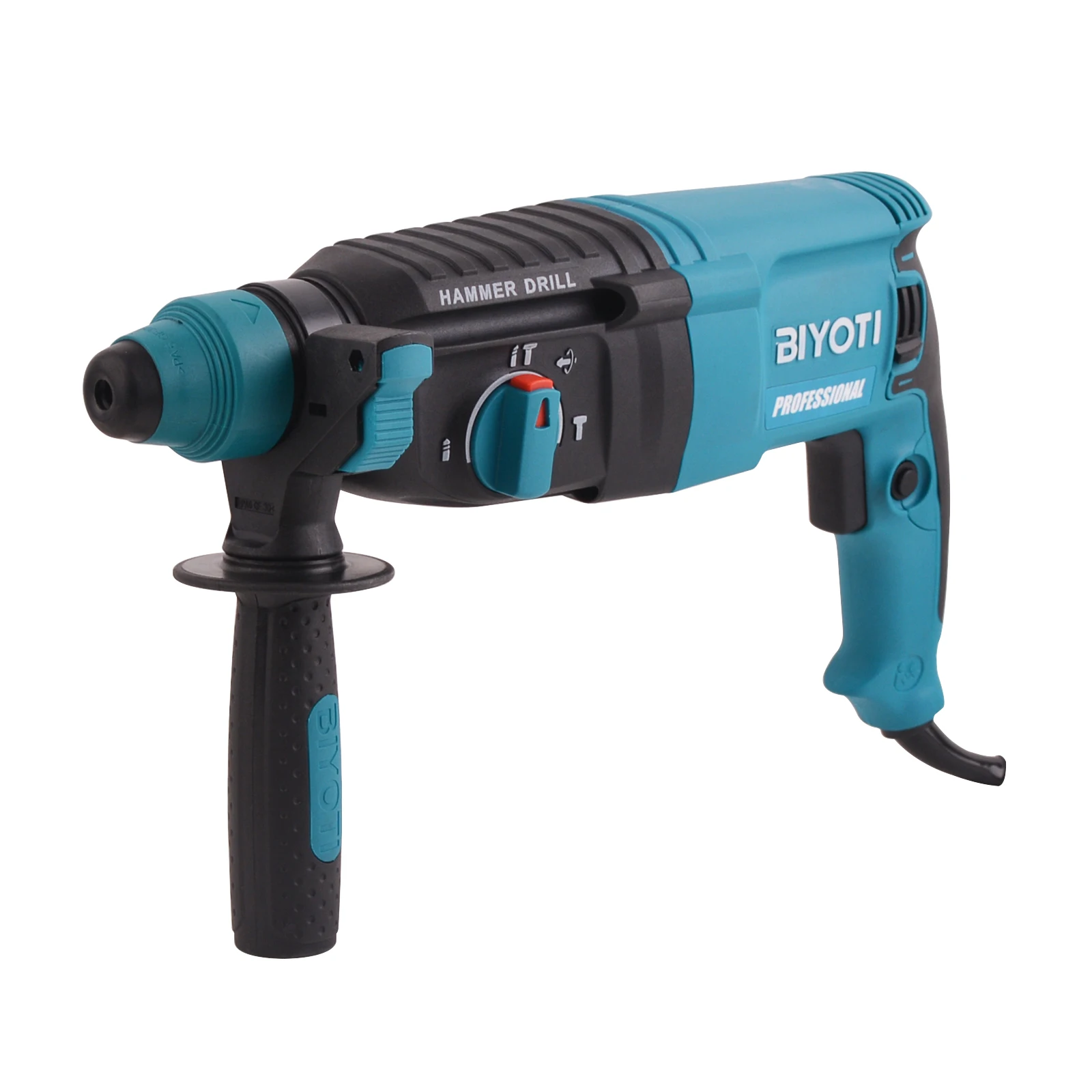 BIYOTI Professional 110 V-240 V Rotary Electric Hammer 26 mm Rotary Drill Manual Hammer Used For Drilling