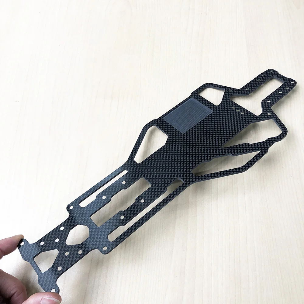 Гоночный автомобиль Power On Road RC 1/10 набор рамок для гоночного автомобиля из углеродного волокна Гоночное шасси