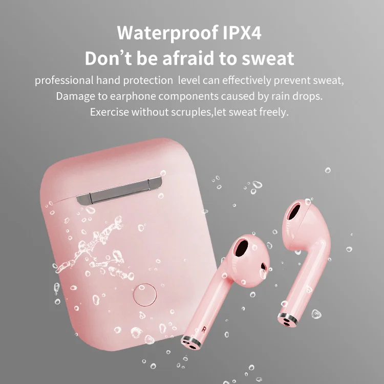  Macaron Android ios BT V5.0 наушники мини Tws i12 беспроводные Sem Fio Bluetooth Fones De Ouvido Inpods