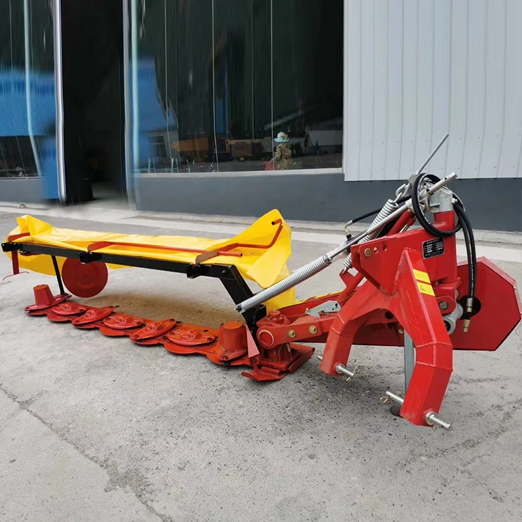 4/5/6/7/8 disc qty mower attached to the rear suspension of the tractor use PTO for harvesting grass