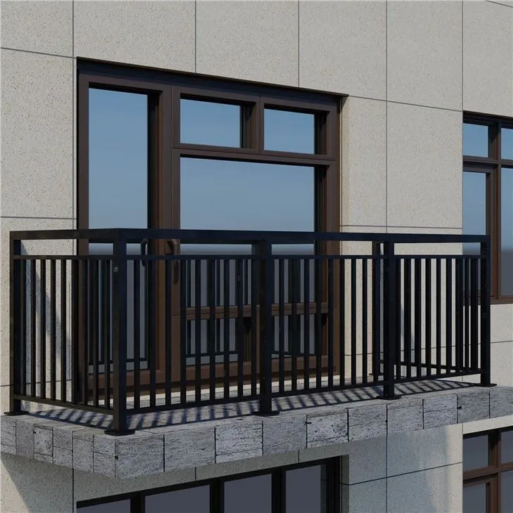 Aluminum Railing Picket Railing New Design Cable Design Balustrade Stainless Steel Balcony