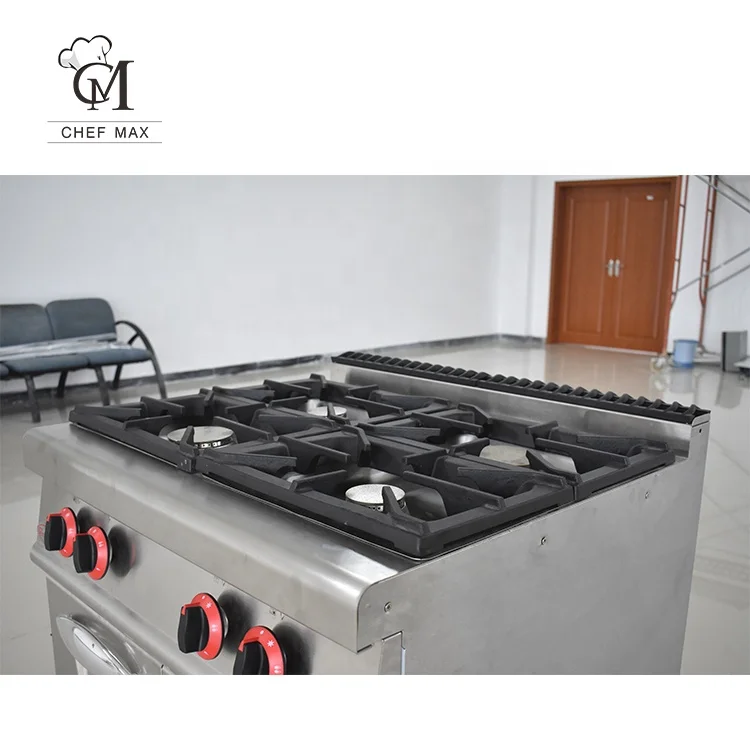 Chefmax Burner Cooker Gas Cooking Pot Stove Commercial Custom Vertical Multifunction Stainless Steel Induction Cooktop Food Cook