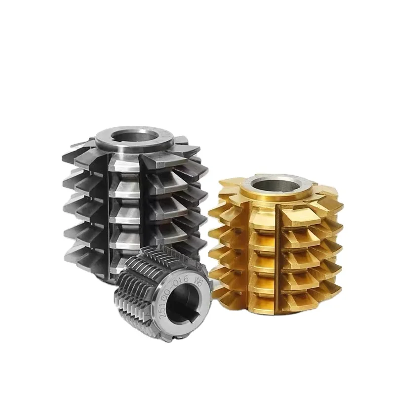Best sell wholesale module gear hob cuttersM0.5-50 high quality 63 - 67HRC gear hob cutters