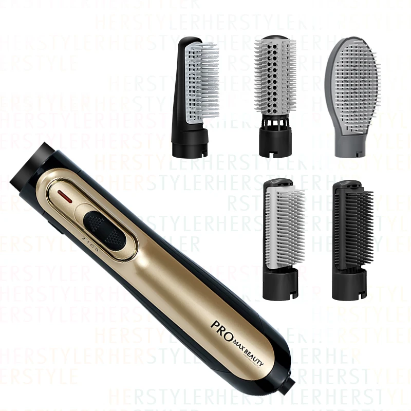 Hot Air Brush Styler One Step Hair Styler Hair Dryer Volumizer 2 in 1 Negative Ion Hair Straightener
