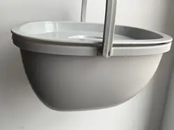 Spare Parts Foldable Plastic Portable Toilet Detachable Inner Bucket and Removable Toilet Paper Holder Toilet