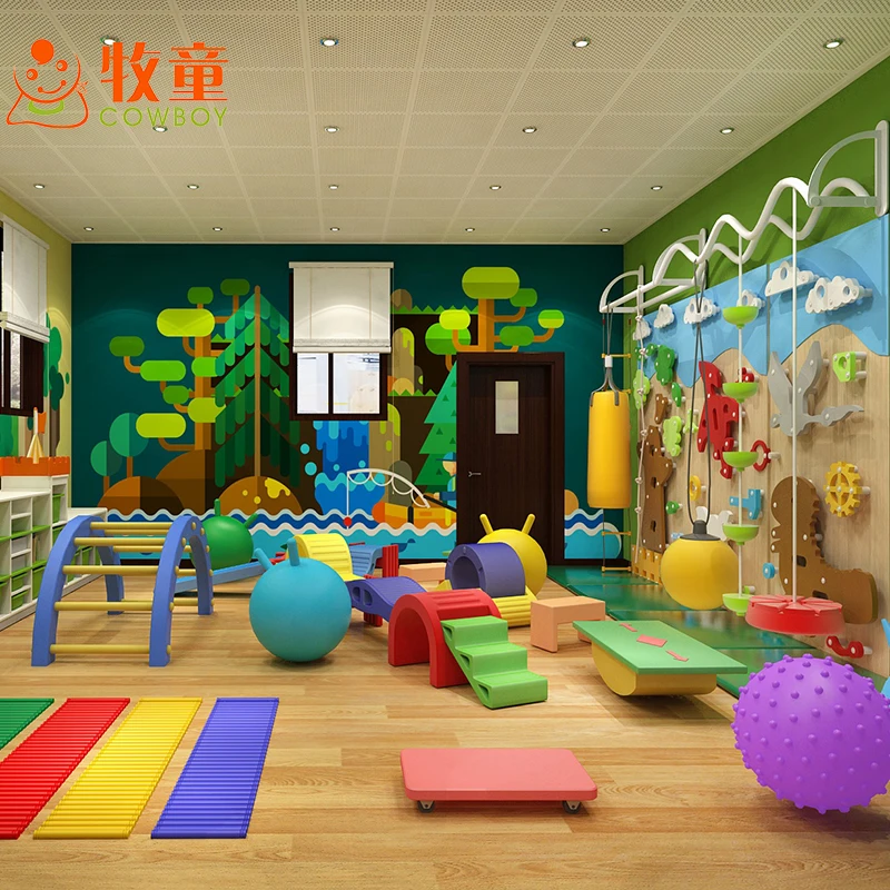 Preschool Indoor Soft Playground Equipment   Cafe  Soft Play set from Manufacturer