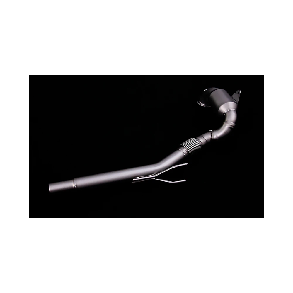 Высококачественный глушитель двигателя из нержавеющей стали 2021, клапан дистанционного управления, выхлопные прямые автомобильные трубы для Volkswagen Golf