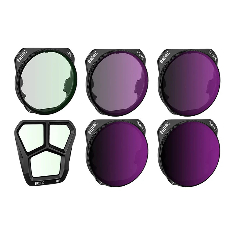 Дрон фильтр для DJI Mavic 3 Pro Набор фильтров для объектива UV CPL NDPL с многослойным покрытием HD Оптическое стекло нейтральной плотности аксессуары