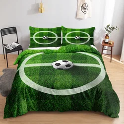Football 3D design bedding Duvet set sports fashion king quilt cover home textile