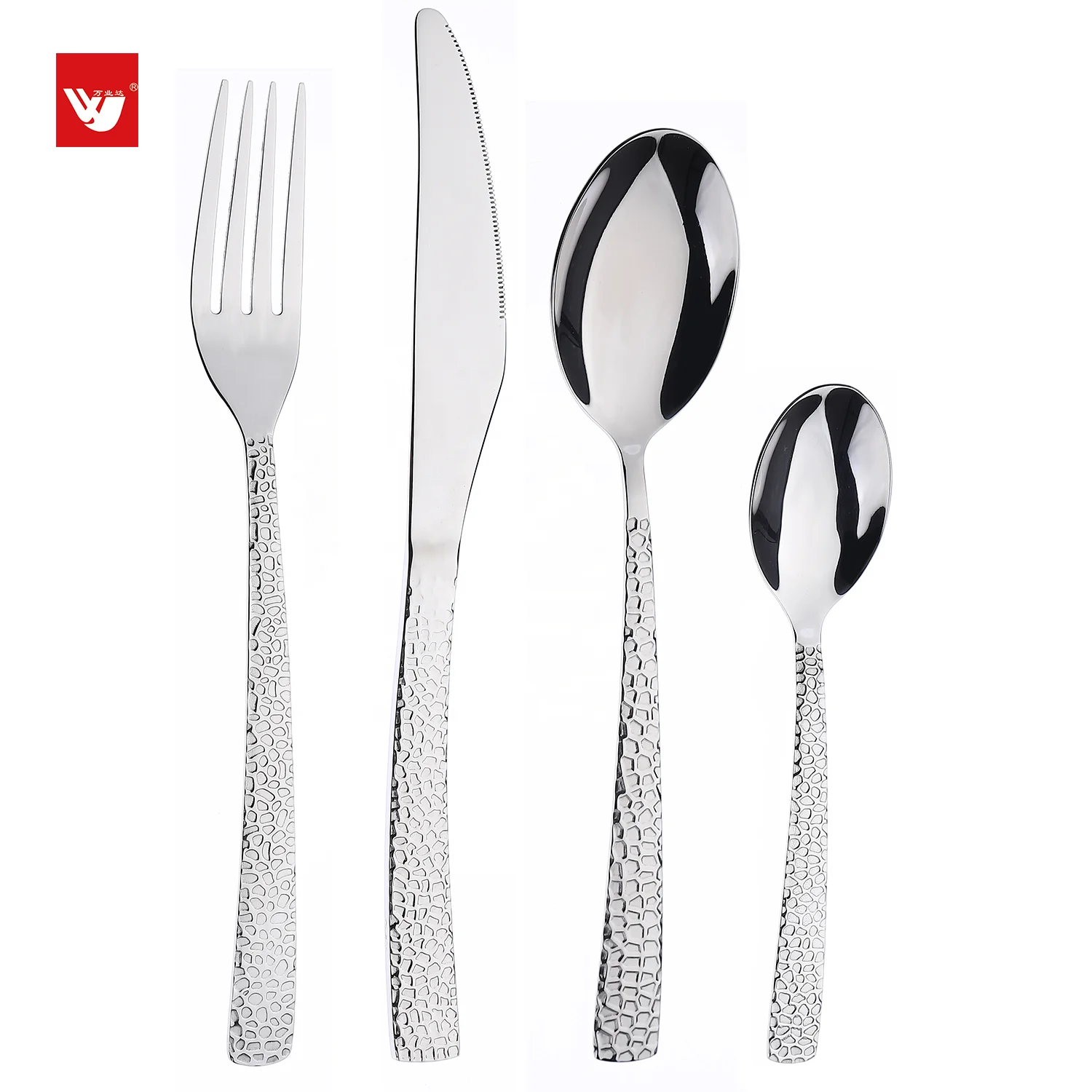 top sellers nordic trim royal silver flatware set custom color logo stainless steel flatware set for hotel wedding