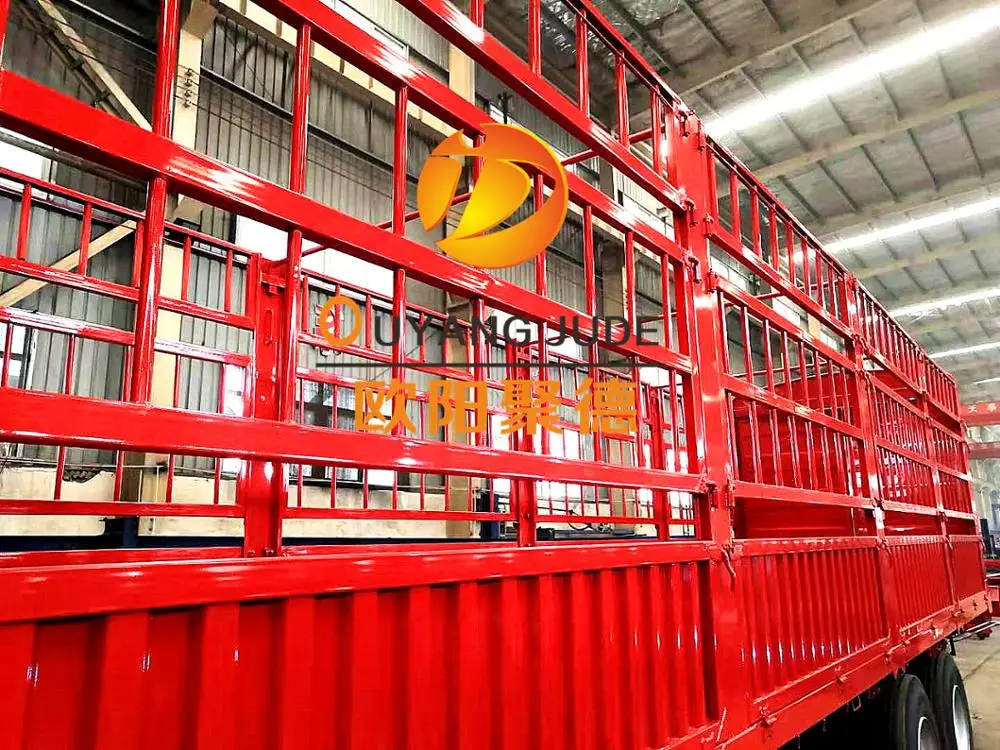 Special Customized short transportation 9.60m High Fence semi trailer