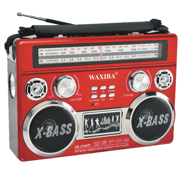 Amazon лучший продавец USB портативный waxiba радио XB-372URT Ретро аккумуляторной батареи на открытом воздухе