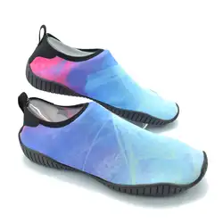 Custom Water Shoes Women With My Personal Logo Quick Dry Barefoot Blue Water Resistant Safety Shoes