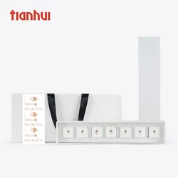 Recycled Custom Chocolate Tea Coffee Paper Dividers Gift Box with Mini Boxes