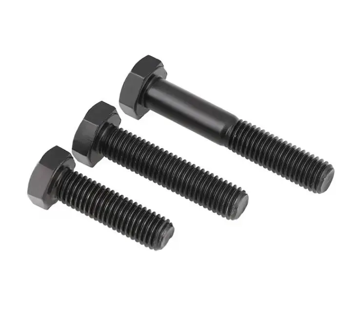 half thread din931 hex bolt high quality hot sale m20x100 grade 12.9 hex bolt