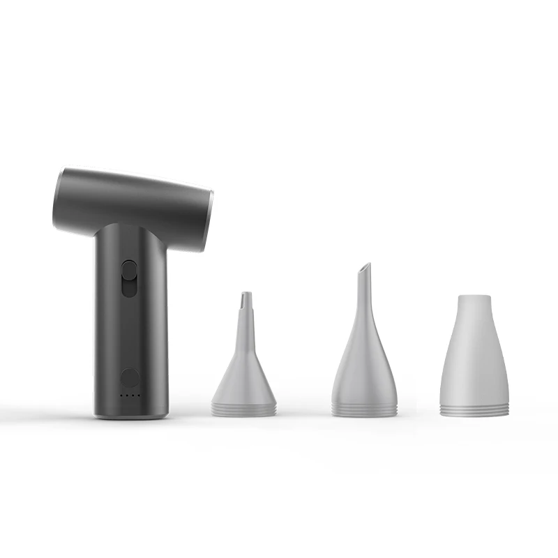 130000RPM Turbo Jet Fan Wind Speed 52m/s Brushless Motor Handheld Duct Fan High-Performance Cyclone Turbo Fan With Extra Nozzle